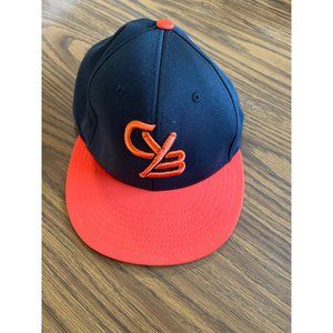 Richardson orange and black CYB fitted ball cap size S/M